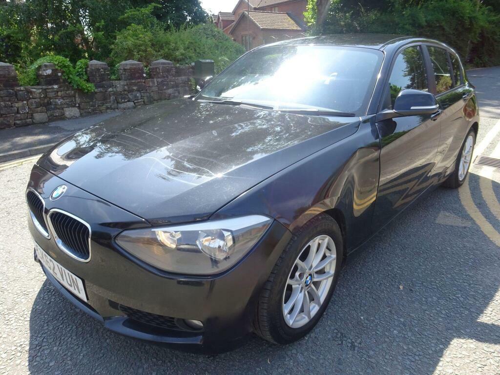 BMW 1 Series 1.6 116D Ed Efficientdynamics Euro 5 S S CK62VUN Black #3