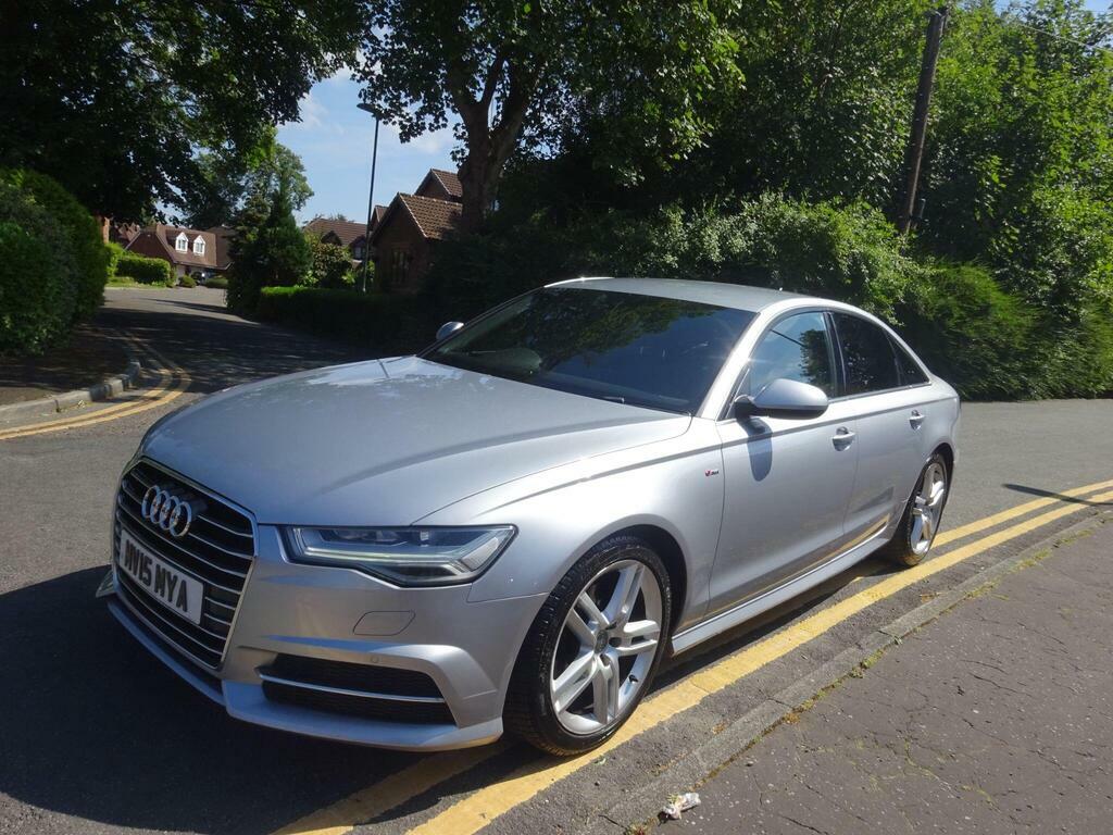 Audi A6 Saloon 2.0 Tdi Ultra S Line S Tronic Euro 6 S S MV15MYA Silver #3