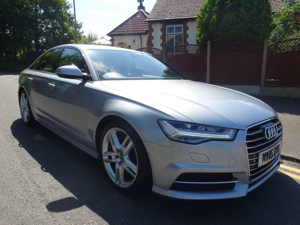 Audi A6 Saloon 2.0 Tdi Ultra S Line S Tronic Euro 6 S S MV15MYA Silver #4