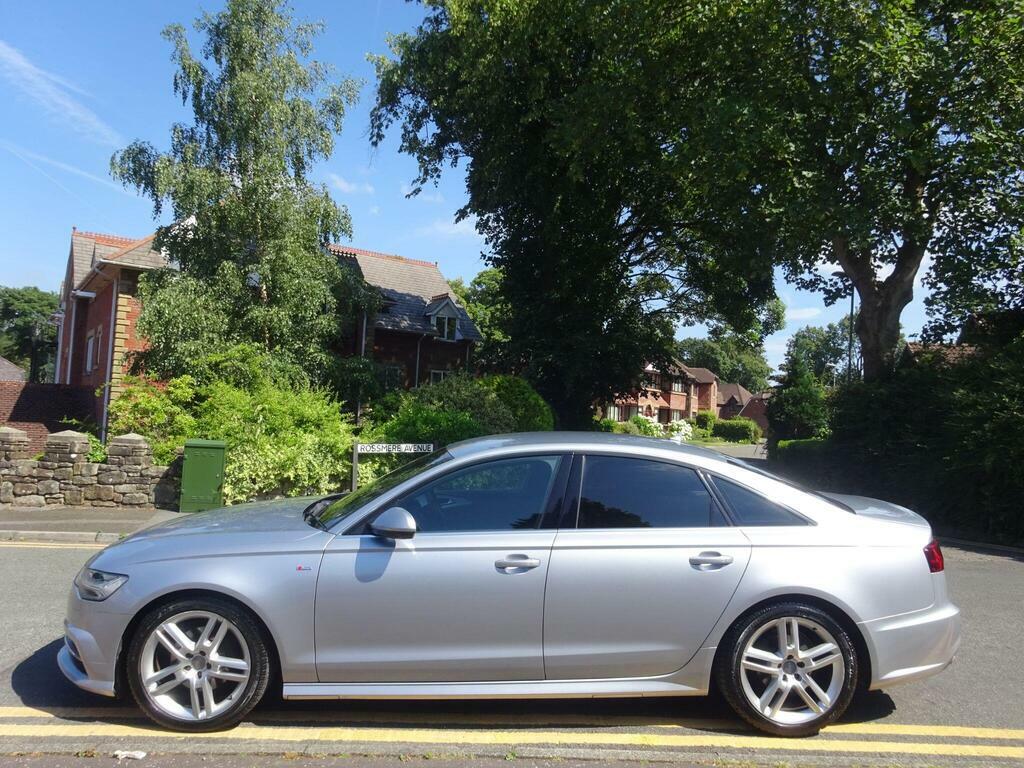Audi A6 Saloon 2.0 Tdi Ultra S Line S Tronic Euro 6 S S MV15MYA Silver #6