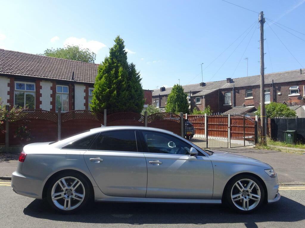 Audi A6 Saloon 2.0 Tdi Ultra S Line S Tronic Euro 6 S S MV15MYA Silver #5