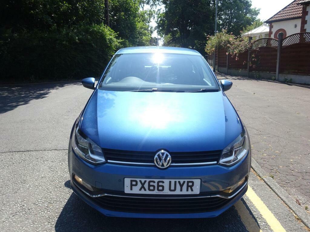 Volkswagen Polo 1.2 Tsi Bluemotion Tech Match Euro 6 S S PX66UYR Blue #2