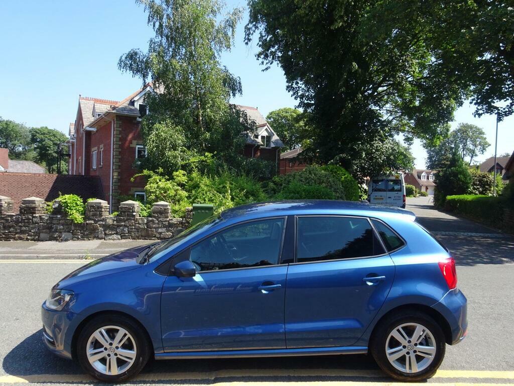 Volkswagen Polo 1.2 Tsi Bluemotion Tech Match Euro 6 S S PX66UYR Blue #6
