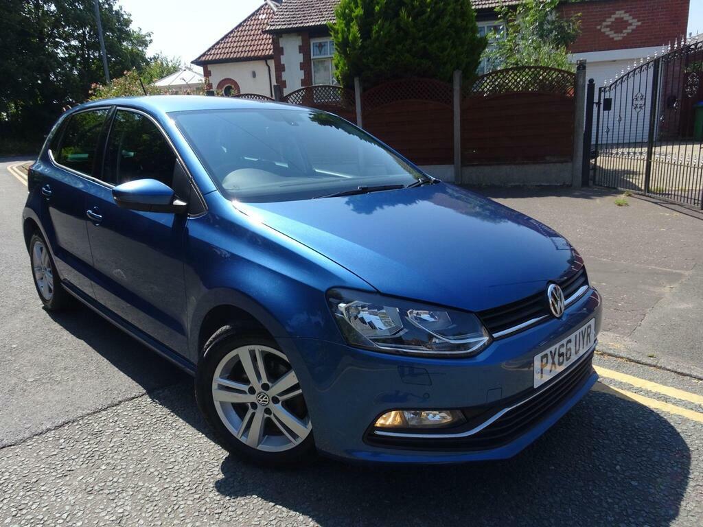 Volkswagen Polo 1.2 Tsi Bluemotion Tech Match Euro 6 S S Blue