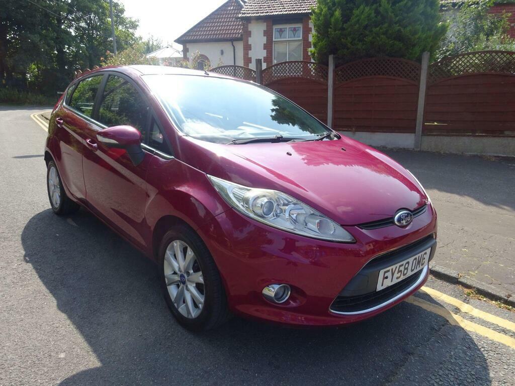 Ford Fiesta 1.25 Zetec FY58OMC Red #4