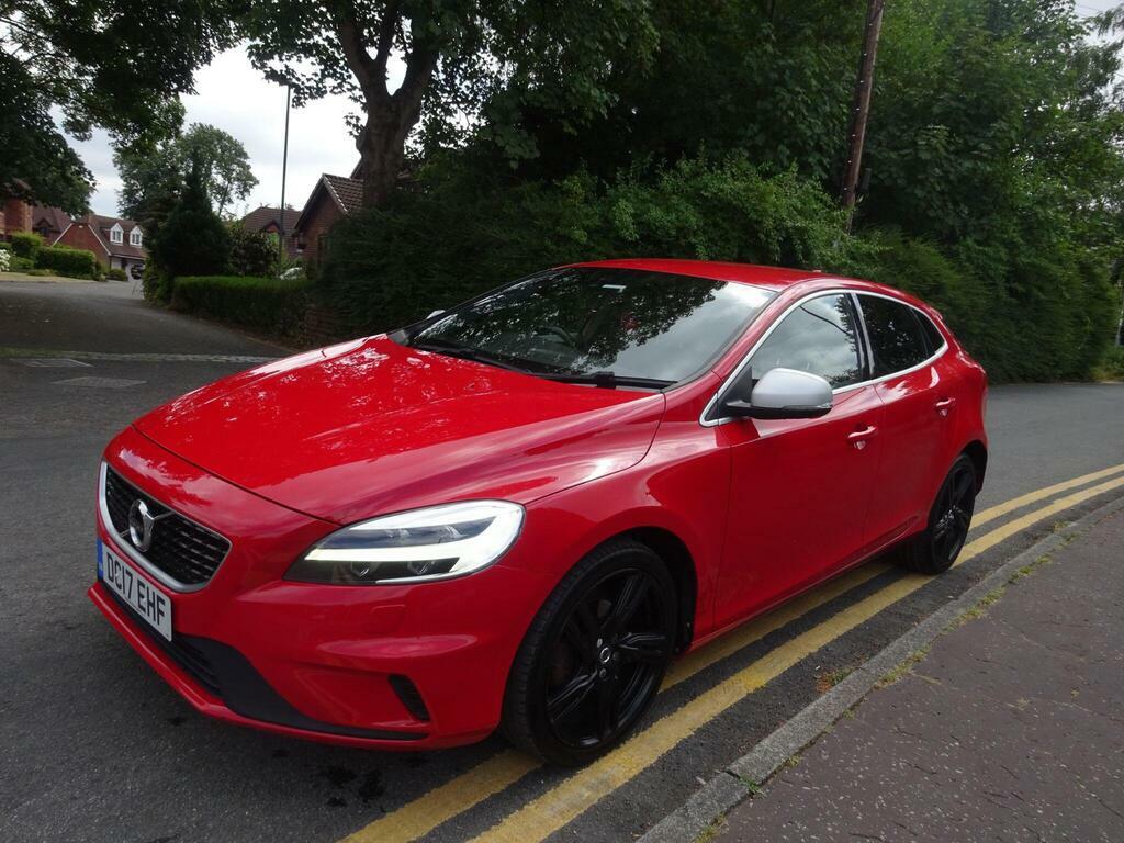 Volvo V40 2.0 D2 R-design Pro Euro 6 S S DC17EHF Red #2