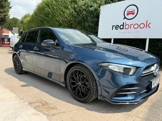 Mercedes-Benz A Class 1.3 A200 Amg Line Executive Hatchback Blue #2