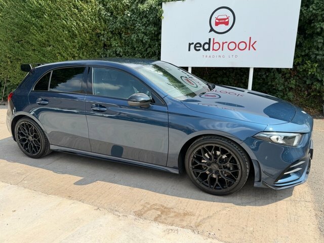Mercedes-Benz A Class 1.3 A200 Amg Line Executive Hatchback Blue #3