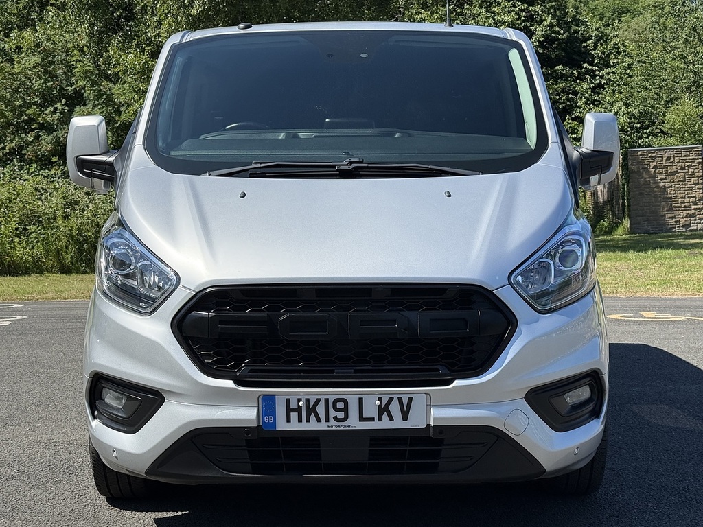 Ford Transit Custom 2.0 300 Ecoblue Limited Crew Van Double Cab Di HK19LKV Silver #6