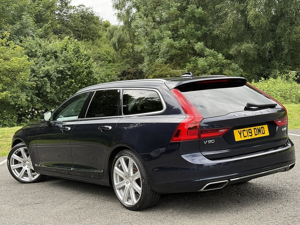 Volvo V90 2.0 D4 Inscription Pro Estate Euro YC19DMD Blue #3