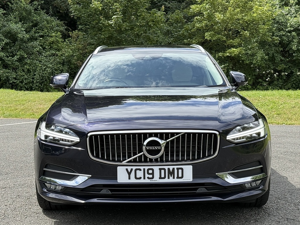 Volvo V90 2.0 D4 Inscription Pro Estate Euro YC19DMD Blue #4