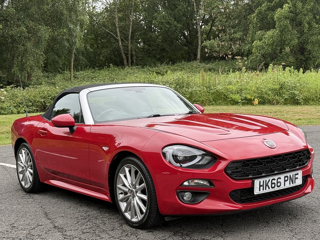 Fiat 124 Spider 1.4 Multiair Lusso Plus Convertible Eur Red #6