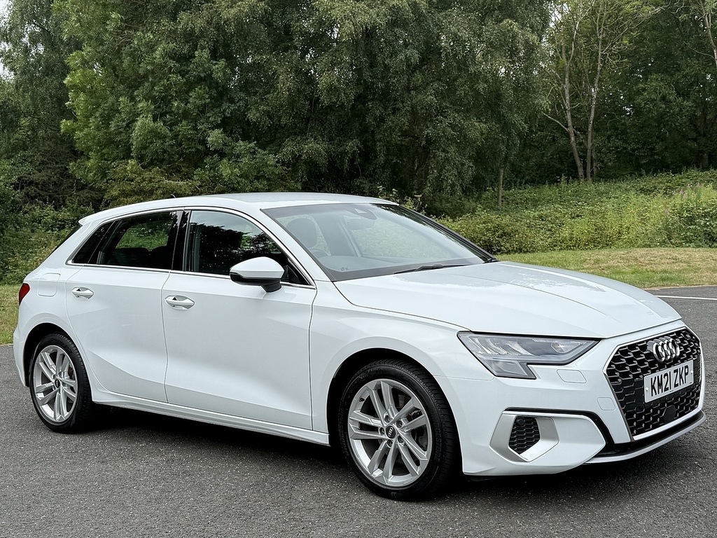 Audi A3 Tdi Sport KM21ZKP White #4