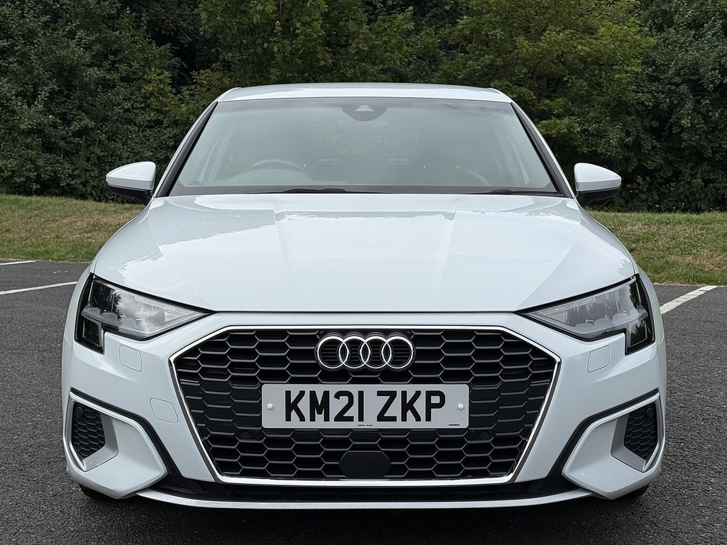 Audi A3 Tdi Sport KM21ZKP White #5