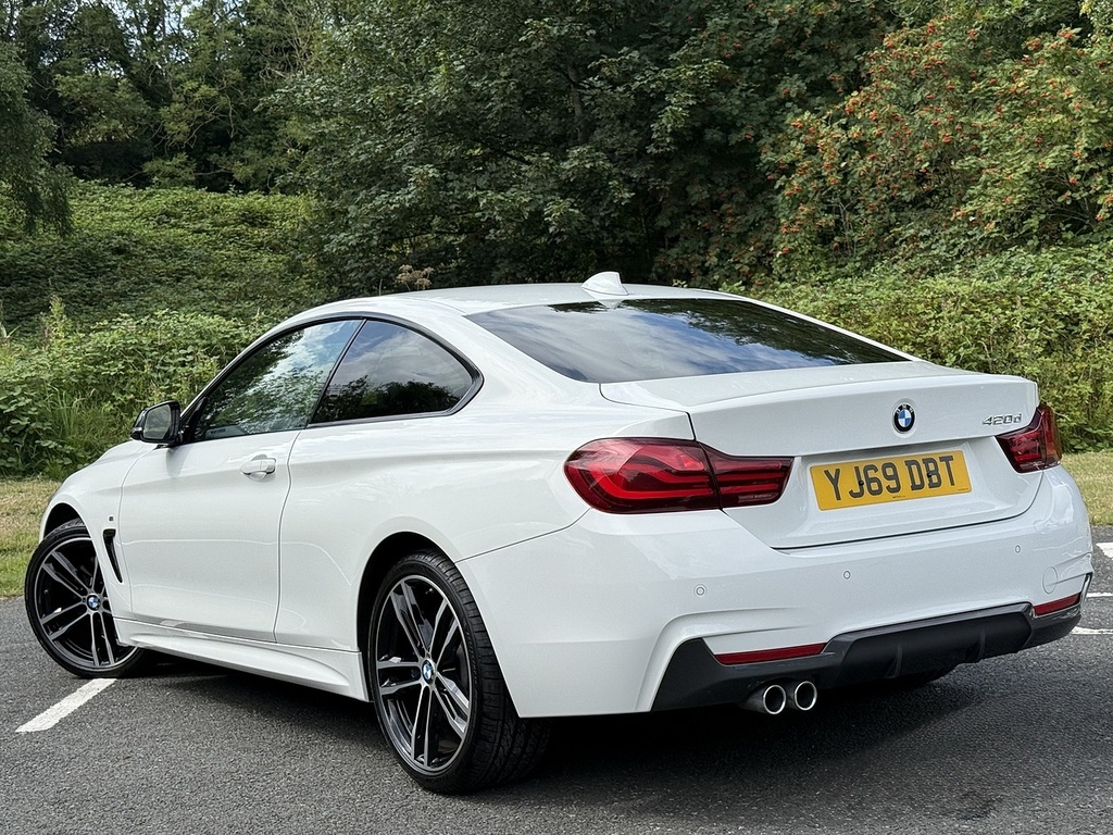 BMW 4 Series 420I M Sport Blue #3