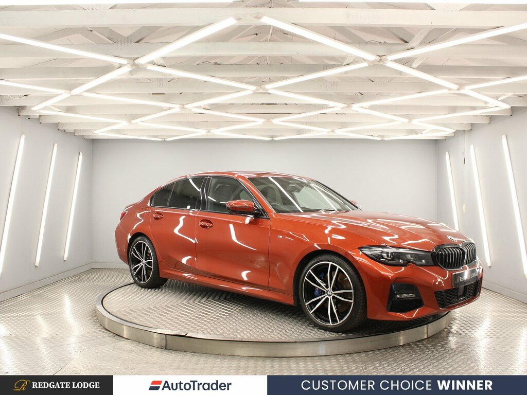 BMW 3 Series Saloon Orange