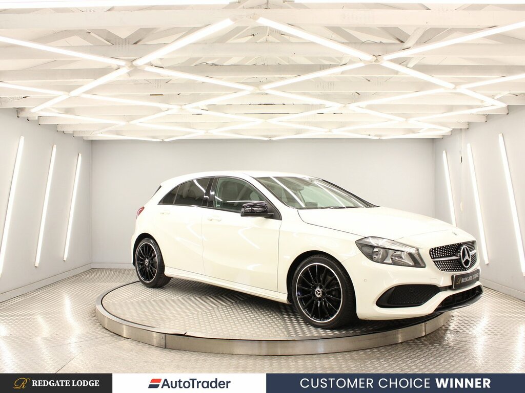 Mercedes-Benz A Class A 180 D Amg Line Executive White
