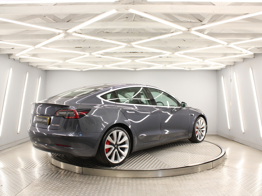 Tesla Model 3 Saloon GJ69SRO Grey #4