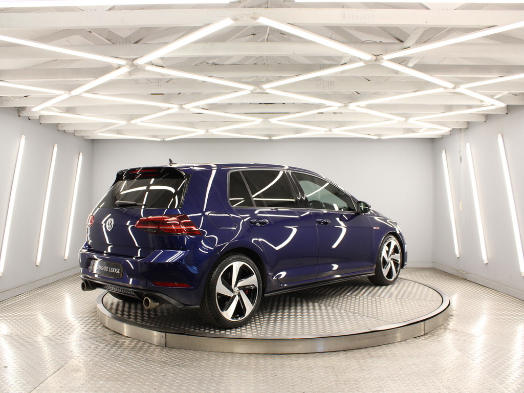 Volkswagen Golf Hatchback DA19DZO Blue #4