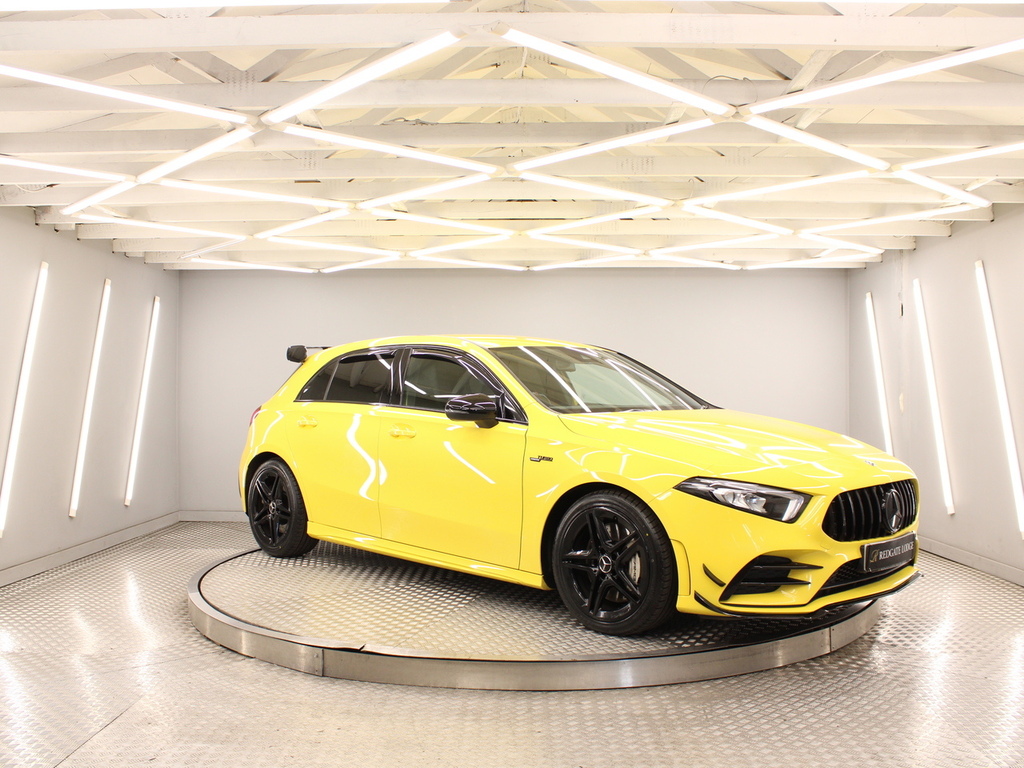 Mercedes-Benz A Class Hatchback Yellow