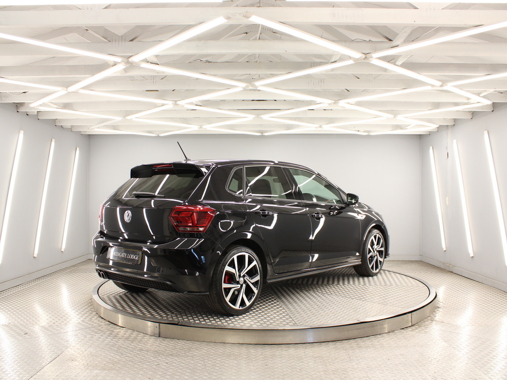 Volkswagen Polo Hatchback PF69XAX Black #3