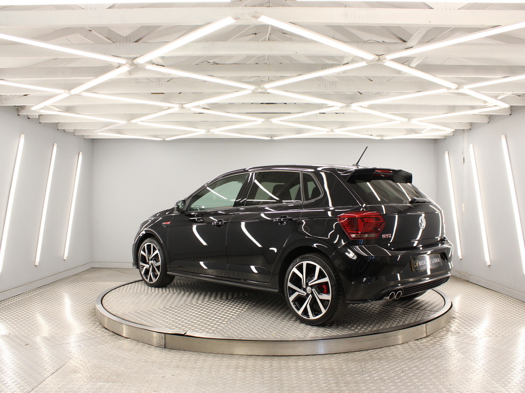 Volkswagen Polo Hatchback PF69XAX Black #4