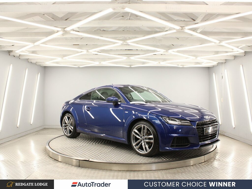 Audi TT Coupe Blue
