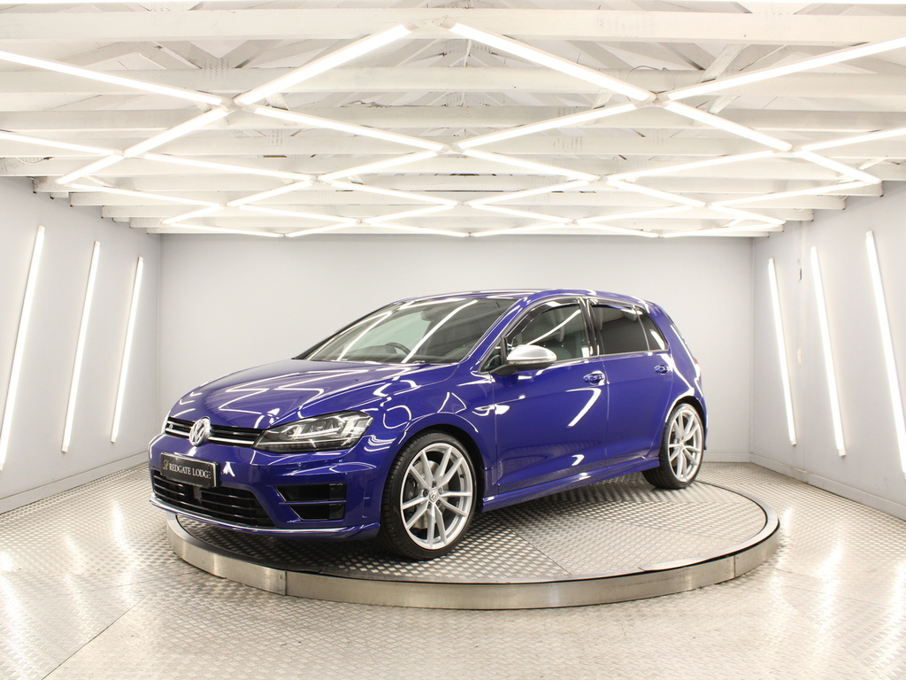 Volkswagen Golf Hatchback CE66XWC Blue #6