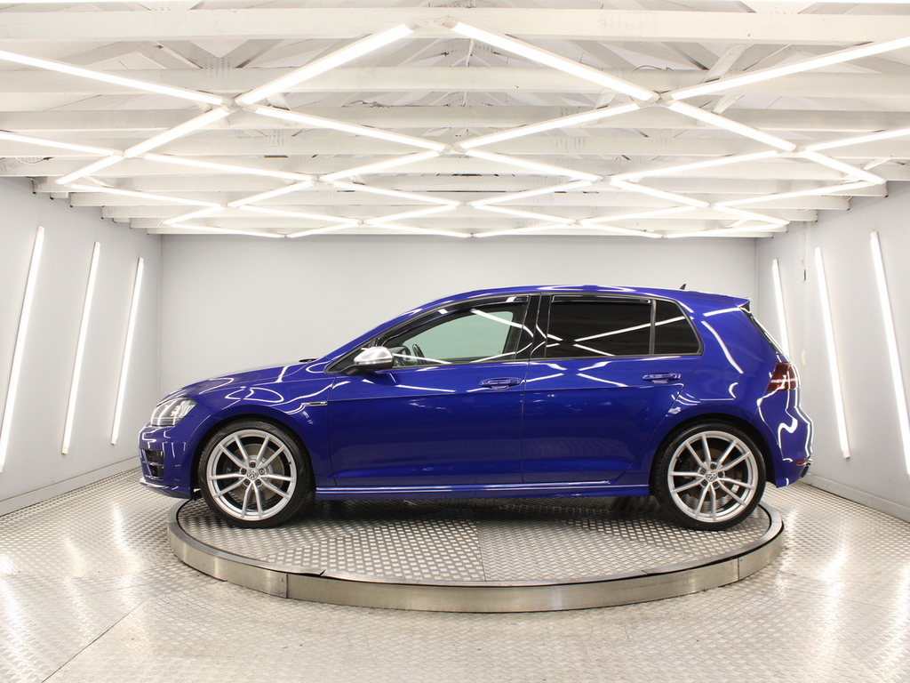 Volkswagen Golf Hatchback CE66XWC Blue #3