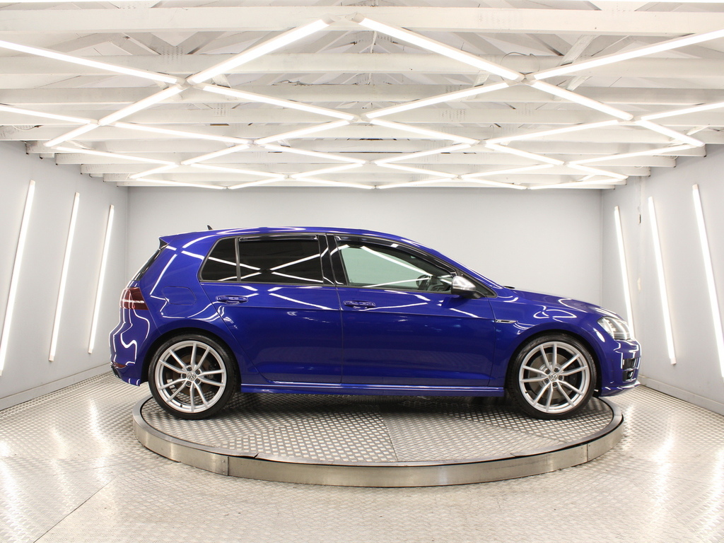 Volkswagen Golf Hatchback CE66XWC Blue #2