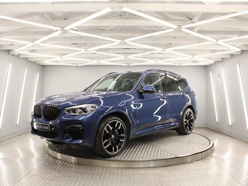 BMW X3 Suv PY70FZS Blue #6