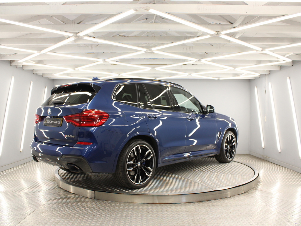 BMW X3 Suv PY70FZS Blue #4
