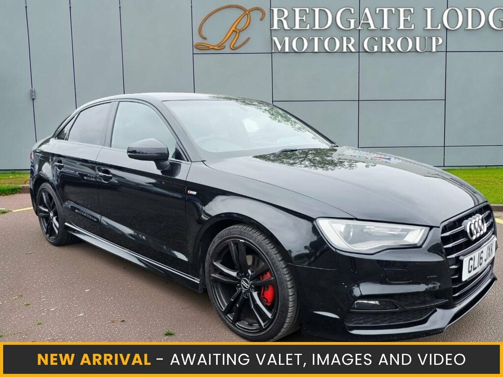 Audi A3 A3 S Line Nav Tdi Black
