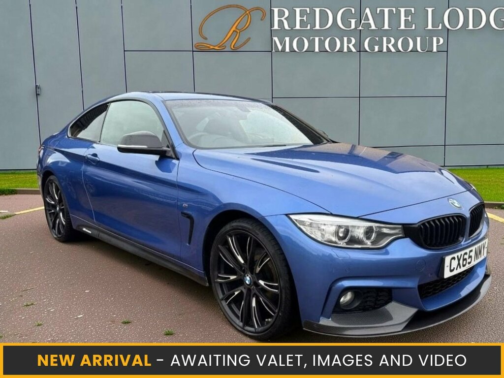 BMW 4 Series Coupe Blue