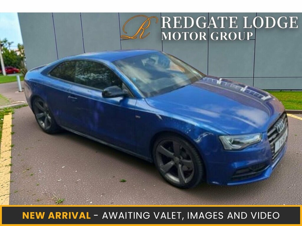 Audi A5 Coupe Blue