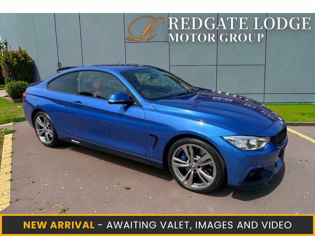 BMW 4 Series Coupe Blue