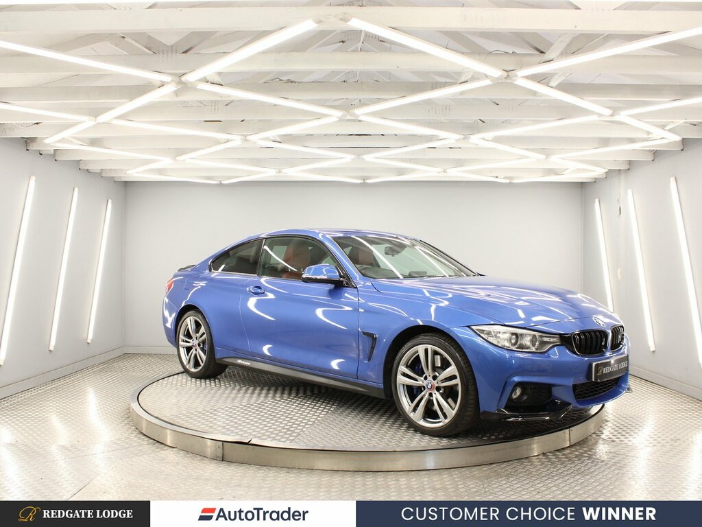 BMW 4 Series Coupe Blue