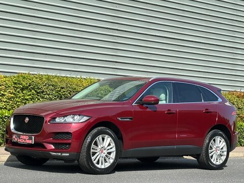 Jaguar F-Pace Portfolio Awd Red #3