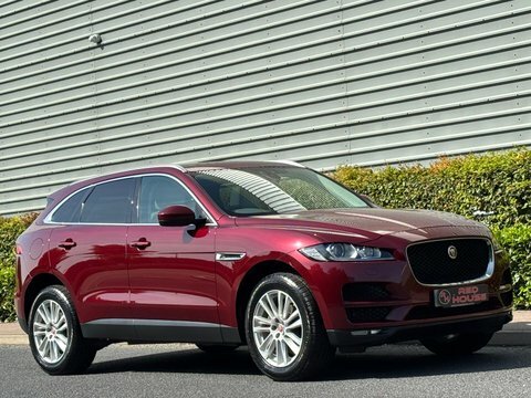 Jaguar F-Pace Portfolio Awd Red