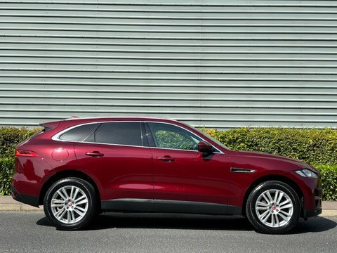 Jaguar F-Pace Portfolio Awd Red #5