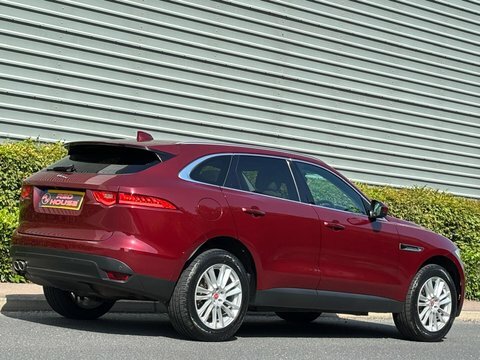 Jaguar F-Pace Portfolio Awd Red #6