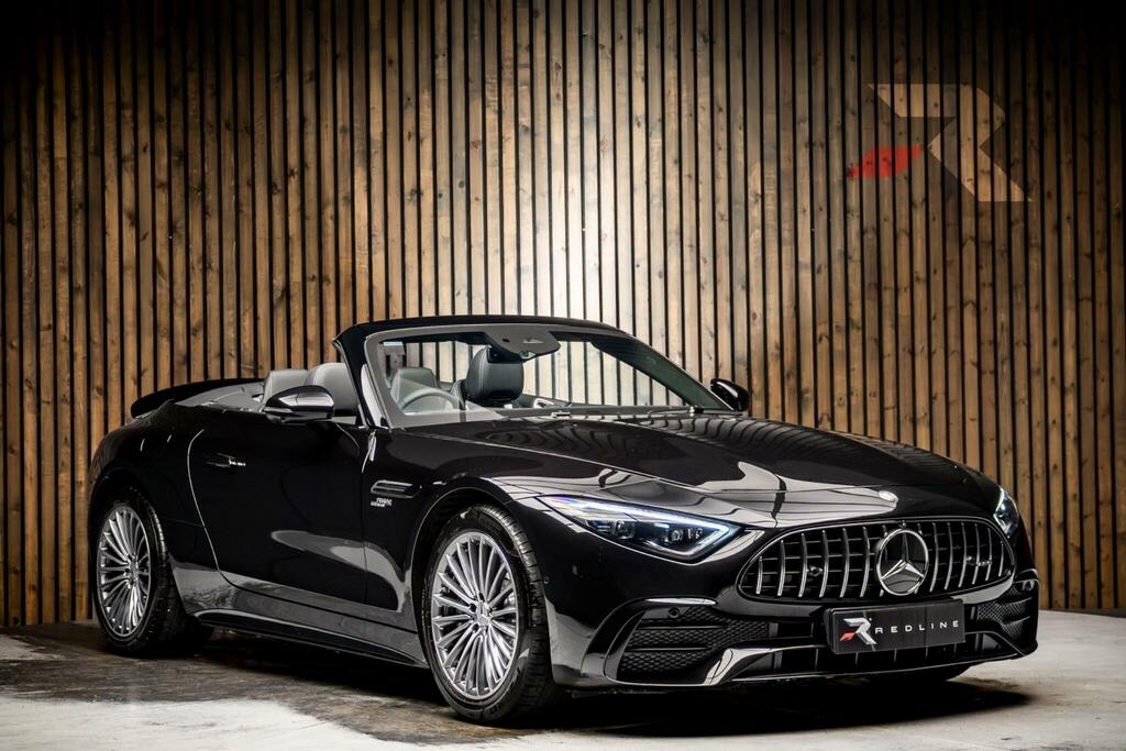 Mercedes-Benz SL Class 2.0 Sl43 Mhev Amg Premium Spds Mct Euro 6 Ss Black