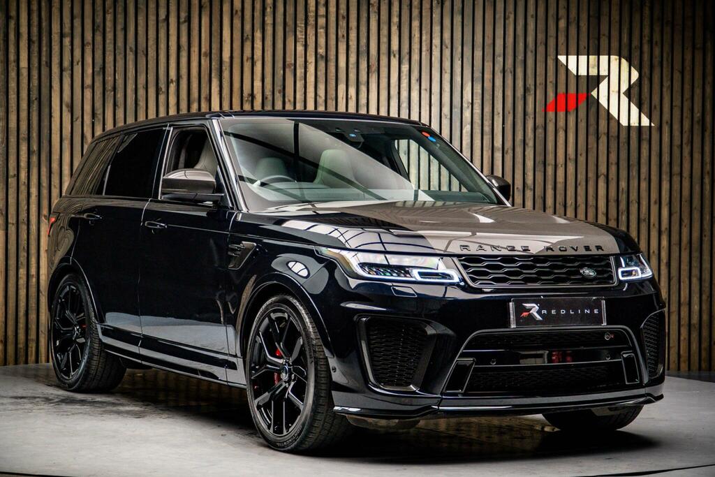 Land Rover Range Rover Sport 5.0 P575 V8 Svr Carbon Edition 4Wd Euro 6 S Black