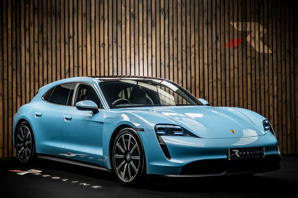 Porsche Taycan Performance Plus 93.4Kwh 4S Sport Turismo 4Wd Blue