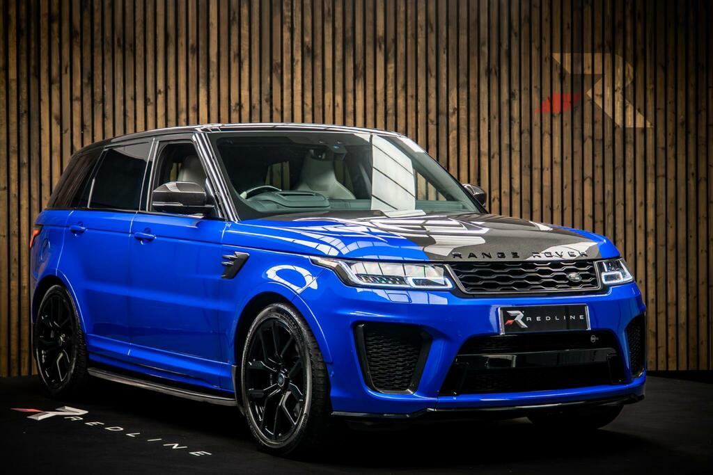 Land Rover Range Rover Sport 5.0 P575 V8 Svr 4Wd Euro 6 Ss Blue