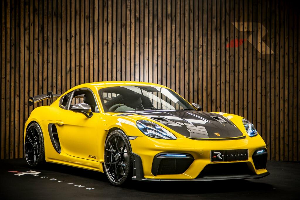 Porsche 718 Cayman 4.0 Gt4 Rs Pdk Euro 6 Ss Yellow