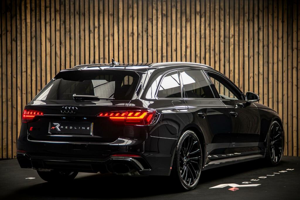 Audi RS4 Avant 2.9 Tfsi V6 Carbon Black Tiptronic Quattro Euro 6 Black #4