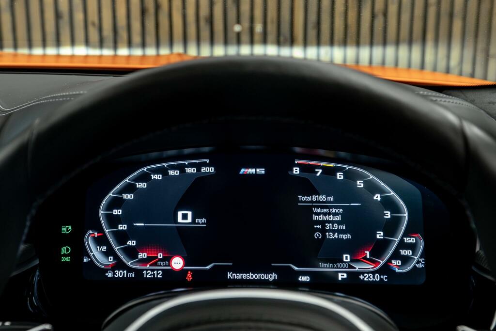 BMW M5 Competition Dct 2023 Blue #36