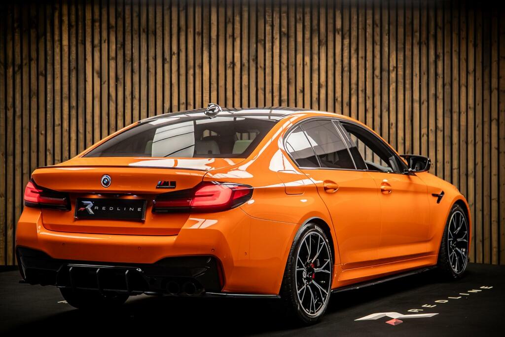 BMW M5 4.4I V8 Competition Steptronic Xdrive Euro 6 Ss Orange #4
