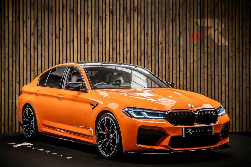 BMW M5 M5 Competition Saloon Blue #1
